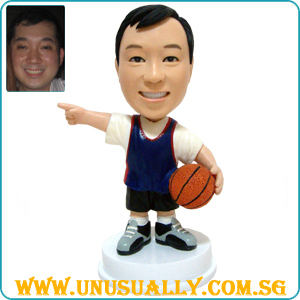 Custom 3D Basketball Figurine